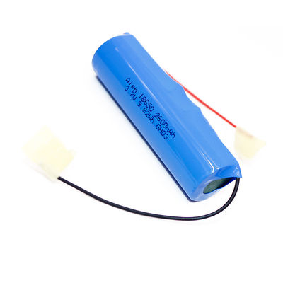 9.62Wh 3.7V 2600mAh 18650 Lithium Ion Battery Pack